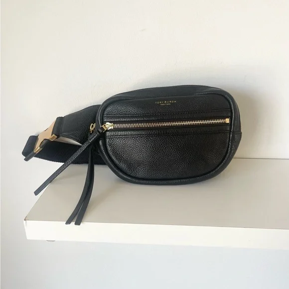 Tory Burch Black Belt Bag - Picture 1 of 4